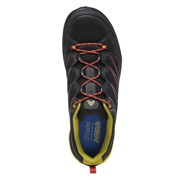 Купить ботинки asolo softrock mm black/black/yellow в Краснодаре