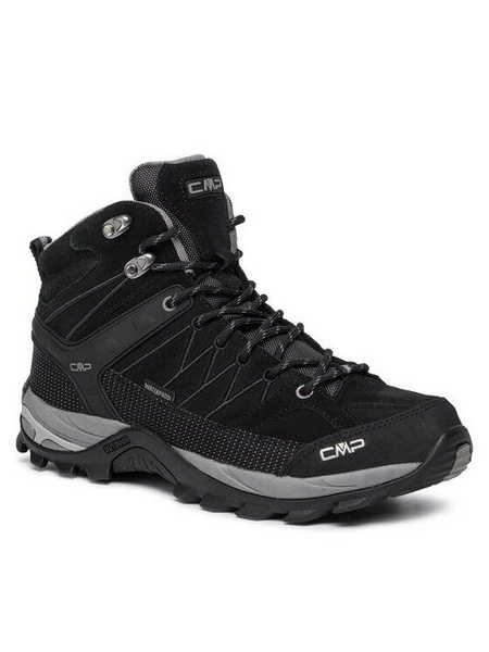 Купить полуботинки cmp rigel mid trekking shoe wp черный в Краснодаре