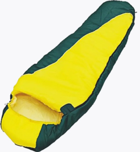 Спальный мешок Чайка Solo 250 -0 зеленый/желтый