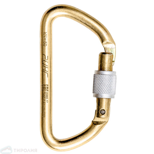  Карабин Ринг сталь трапеция (keylock) 5000 (3шт) в Краснодаре  