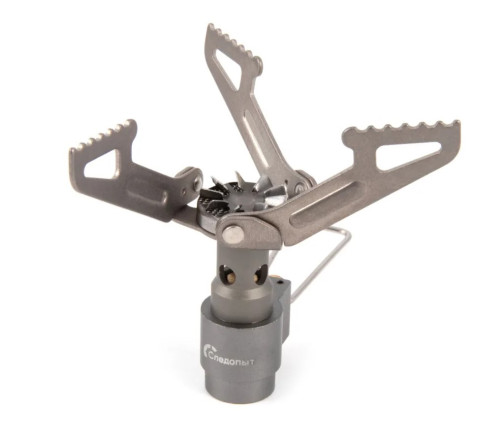 Плита газовая портативная Следопыт Мечта Путешественника титан (без баллона) 