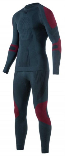 Термобельё V-MOTION Alpinesports мужской ASМ серый нефтяной в Краснодаре