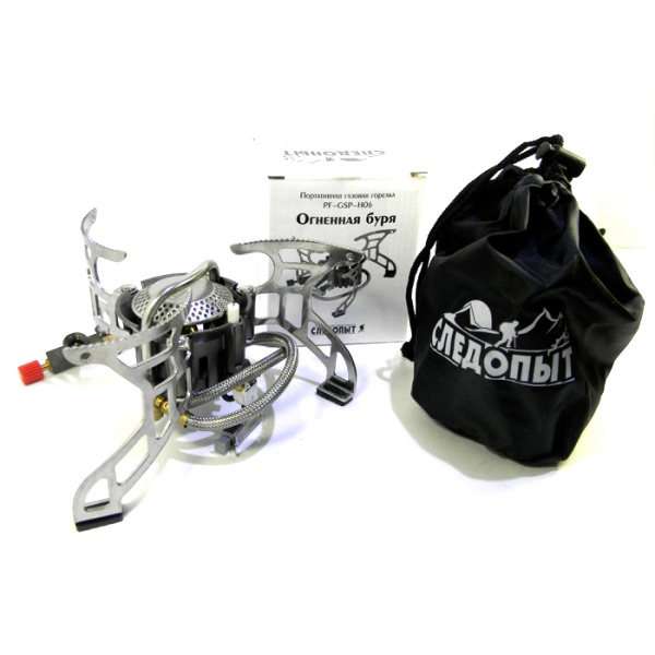 Плита газовая портативная Следопыт Огненная буря с газогенер. в Краснодаре Плита газовая портативная Следопыт Огненная буря с газогенер.