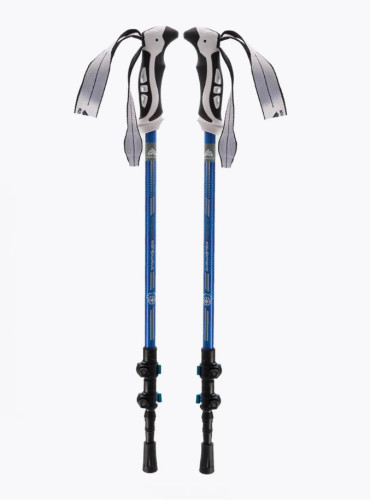 Палки треккинговые Манарага Alpine синие в Краснодаре Палки треккинговые Манарага Alpine синие