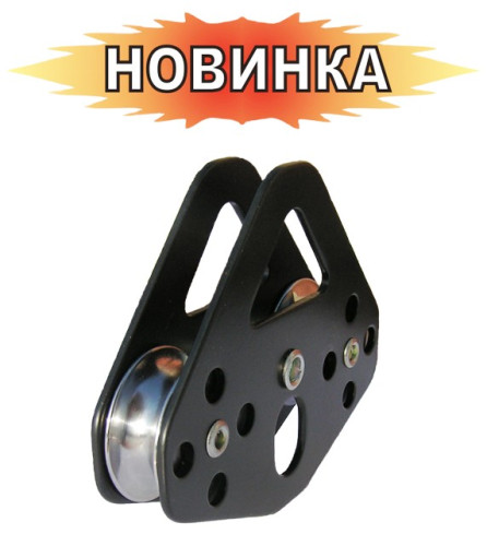  Блок-ролик Вертикаль ТАНДЕМ сталь с подшипником Sturdy в Краснодаре  