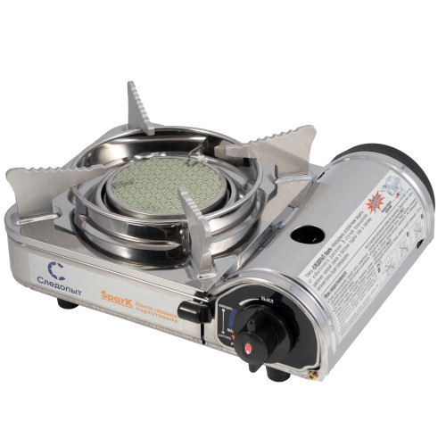 Плита наст.газовая керам.Spark Следопыт белый в Краснодаре Плита наст.газовая керам.Spark Следопыт белый