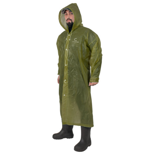 Плащ-дождевик Следопыт EVA 80х131 см на кнопках,army green (60-62)