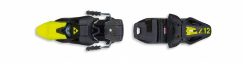Крепления горнолыжные  Fischer RC4 Z12 GW POWERRAIL BRAKE 85 SOLID BLACK/FL.YELLOW (T20220)