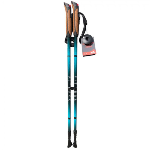 Палки для скандинавской ходьбы Tramp Fitness синий в Краснодаре Палки для скандинавской ходьбы Tramp Fitness синий