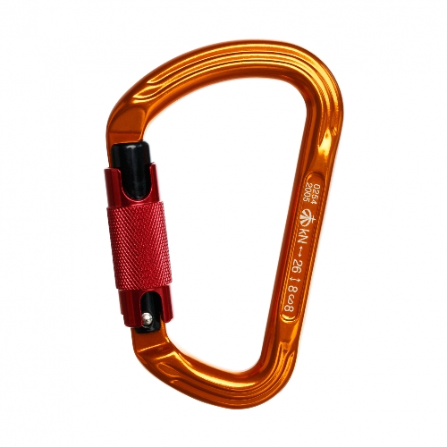  Карабин трапеция алюминиевый автомат с двойной блокировкой (keylock) в Краснодаре  