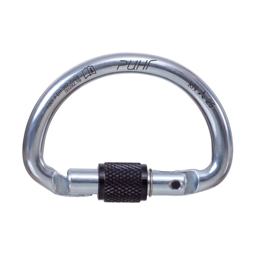  Карабин Ринг сталь полукруглый (keylock) 2500 в Краснодаре  