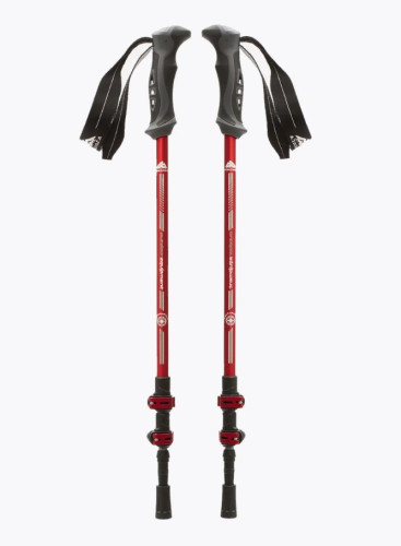 Палки треккинговые Манарага Alpine красные в Краснодаре Палки треккинговые Манарага Alpine красные