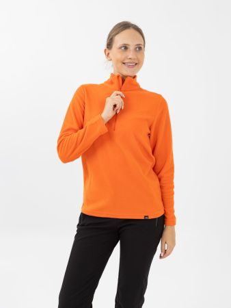 Куртка-анорак Rosomaha флисовая женская (оранжевый)