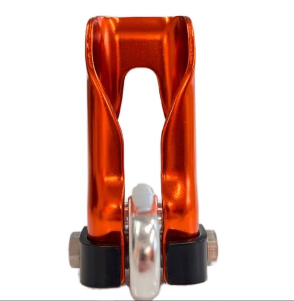  Зажим Вертикаль для двойной веревки оранжевый в Краснодаре  