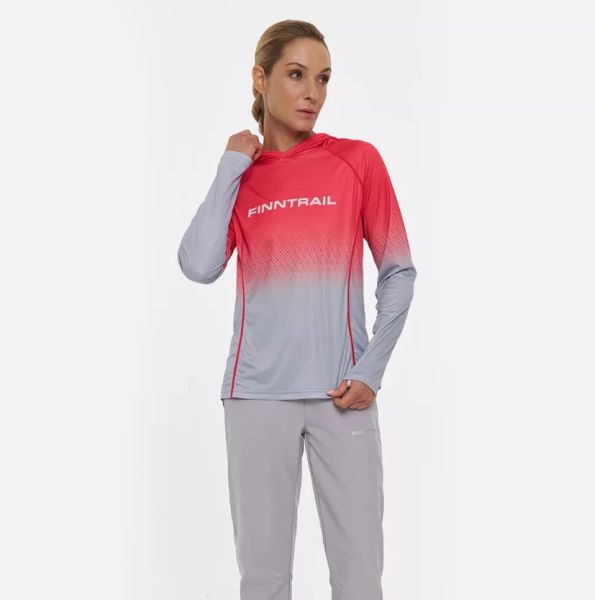 Лонгслив Finntrail женский Venus Hood W 6621 Rosy в Краснодаре