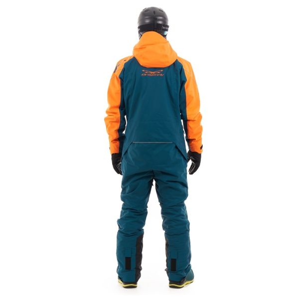 Комбинезон сноубордический Dragonfly Gravity Premium MAN Dark Ocean-Orange 2023 в Краснодаре