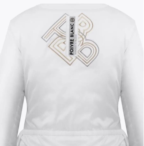 Куртка горнолыжная Poivre Blanc с иск.мехом W24-0800-WO/A белый в Краснодаре