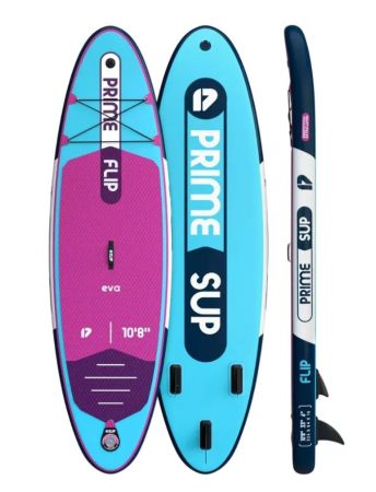 Купить сап sup prime 10'8*33"*6" flip light blue