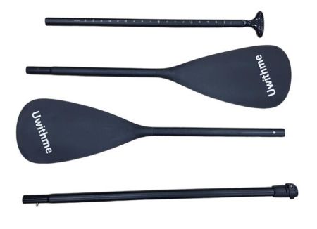 Весло Uwithme алюминиевое двухлопастное