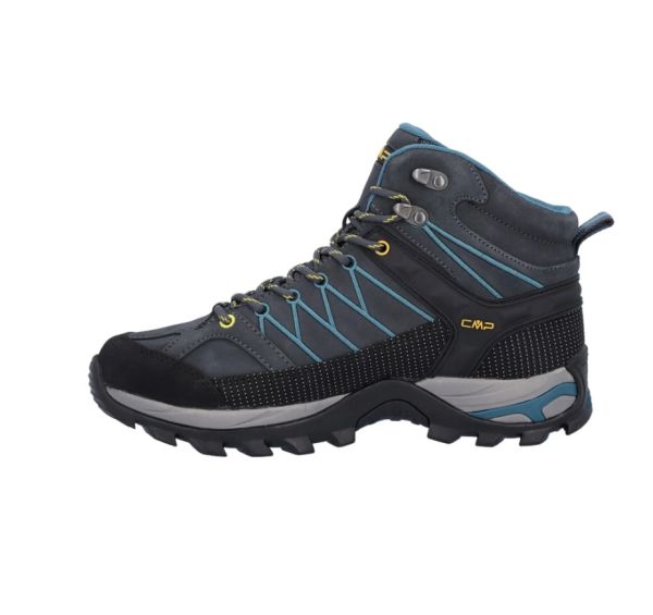 Купить полуботинки cmp rigel mid trekking shoe wp темно-серый в Краснодаре