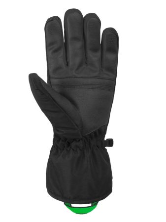 Перчатки Reusch Snow King Black/Neon Green в Краснодаре