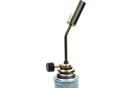 Горелка газ.Следопыт бол.с вентилем 4-040+баллон 220гр.цанговый