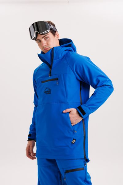 Анорак сноубордический MountainMan Dark Atlantic синий в Краснодаре