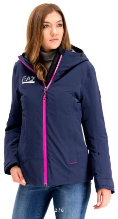 Куртка горнолыжная Armani TNQ7Z 6GTG07 Ws 1554 тёмно-синий