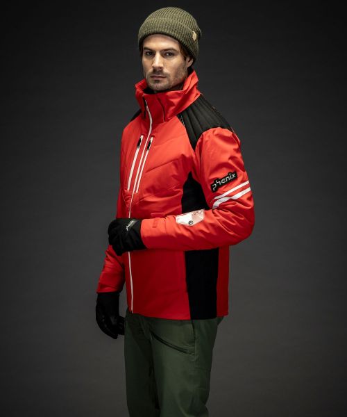 Куртка горнолыжная Phenix Traction с капюшоном RD в Краснодаре