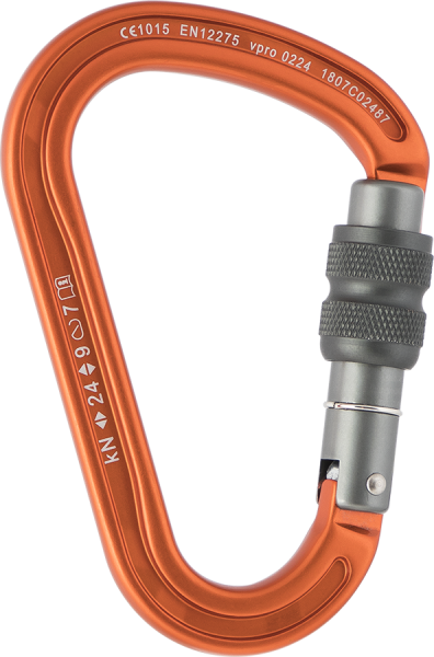  Карабин Венто Titanium с муфтой кейлок оранжевый в Краснодаре  