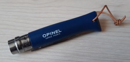 Нож Opinel №8 Trekking н/с, синий 002212