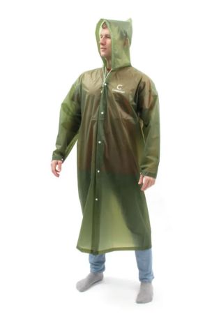 Плащ-дождевик Следопыт EVA 68х120см на кнопках army green