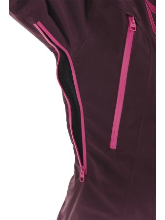 Комбинезон сноубордический Dragonfly Premium Woman Purple&Brown в Краснодаре