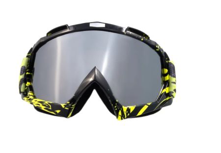 Купить Очки мотоциклетные/снегоходные Следопыт М6,линзы chrome silver+ transparent в Краснодаре