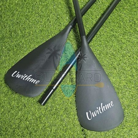 Весло Uwithme алюминиевое двухлопастное