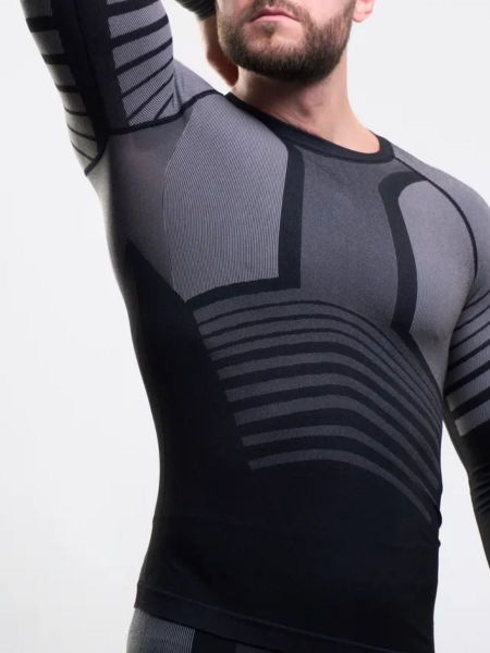 Комплект термобелья X-LINE (sport) мужской черный с серым NEW в Краснодаре