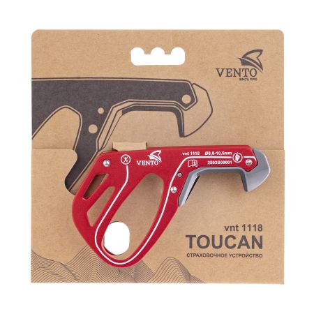  Страховочное устройство Венто "Toucan" красный в Краснодаре  