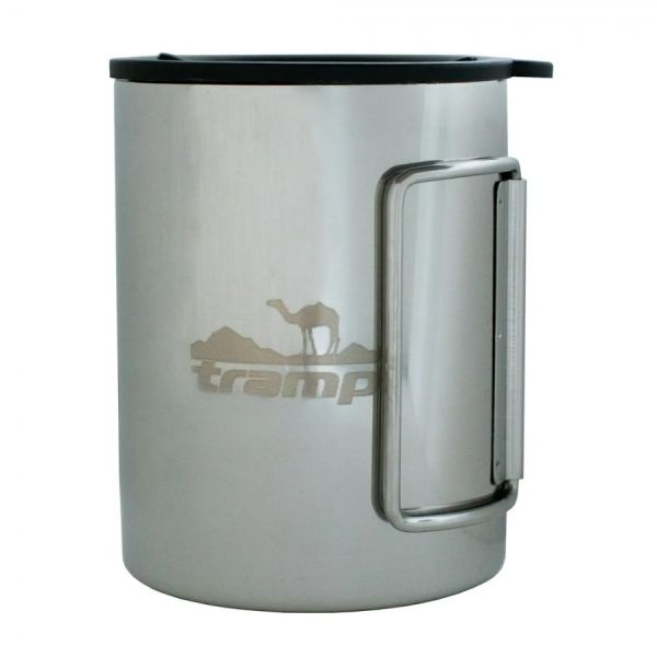 Термокружка Tramp со складными ручками и поилкой 400 мл TRC-137