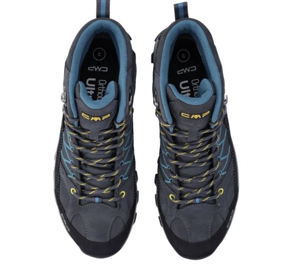 Купить полуботинки cmp rigel mid trekking shoe wp темно-серый в Краснодаре