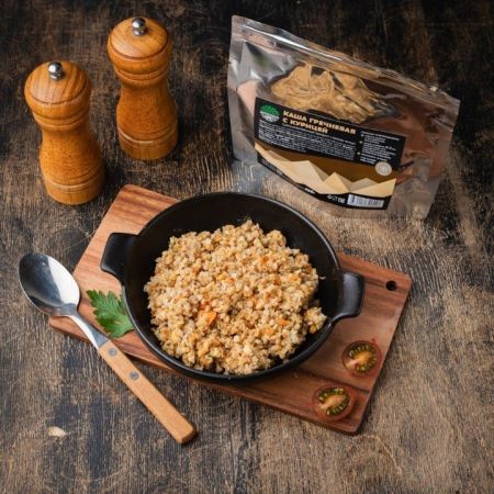 Сублимированный продукт с мясом птицы "Каша гречневая с курицей"