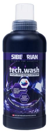 Гель Sibearian Tech Wash для стирки мембранных тканей 500 мл,u11161