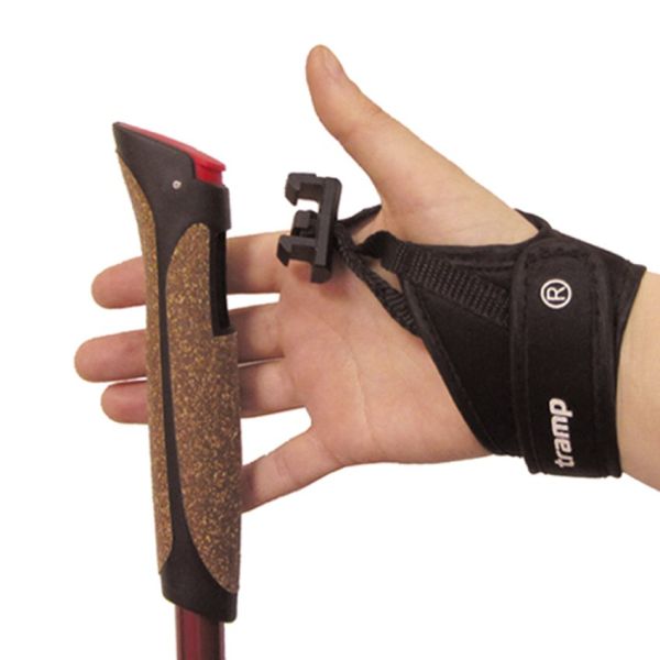 Палки для скандинавской ходьбы Tramp Fitness красный в Краснодаре Палки для скандинавской ходьбы Tramp Fitness красный