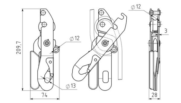 Стопор-десантер Вертикаль ver 0305 в Краснодаре    Стопор-десантер Вертикаль ver 0305 в Краснодаре
