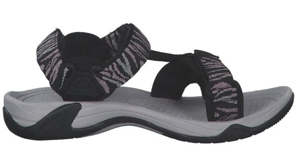 Купить сандалии cmp hamal wmn hiking nero-pale rose черный в Краснодаре