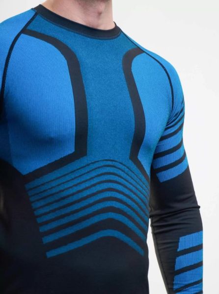 Комплект термобелья X-Line Sport мужской черный с синим NEW в Краснодаре