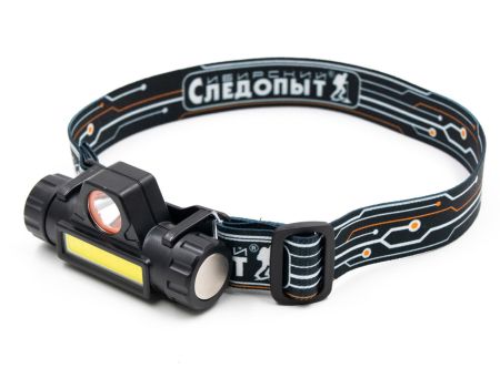 Фонарь Следопыт-Спектр,съёмный,1Led+1COB,аккум.220В