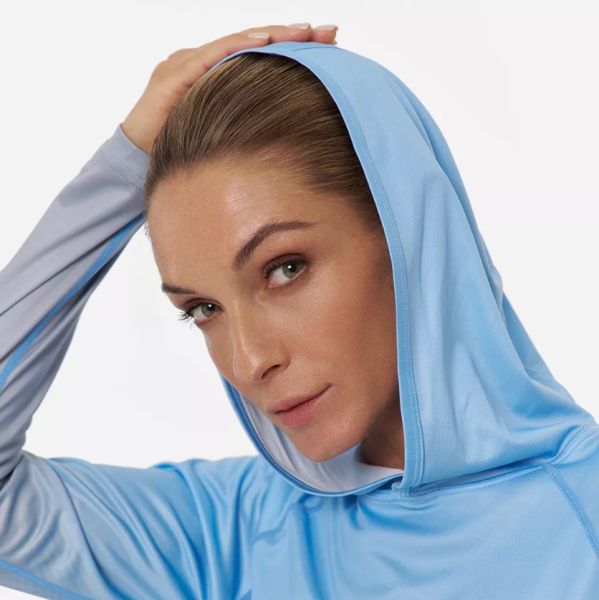 Лонгслив Finntrail женский Venus Hood W 6621 LightBlue в Краснодаре