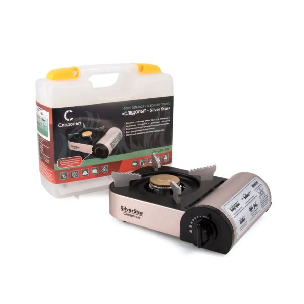 Плита наст.газовая "Следопыт-Silver Star" в Краснодаре Плита наст.газовая "Следопыт-Silver Star"