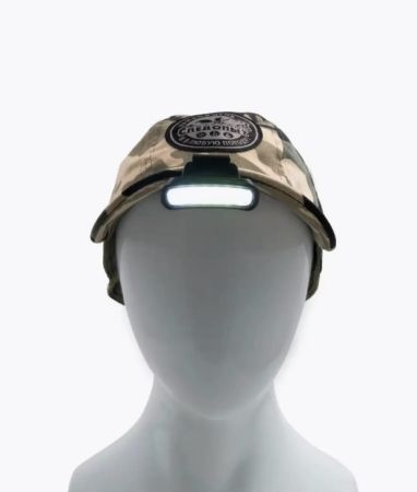 Фонарь для кепки Следопыт-Позитрон,1 COB,2х2032