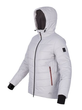 Куртка зимняя женская стеганная Нева светло-серый в Краснодаре